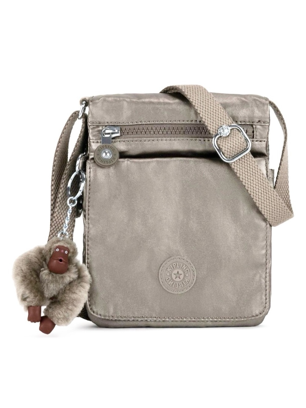 Kipling Metallic El Dorado Crossbody Bag